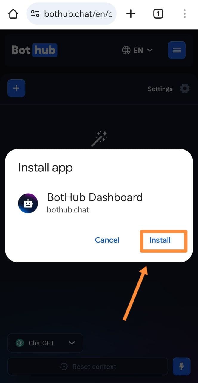 BotHub app