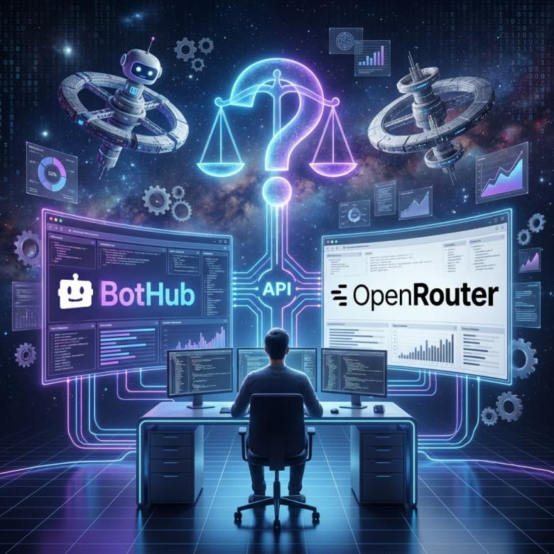 BotHub vs OpenRouter: техническое и ценовое сравнение API-платформ для работы с LLM