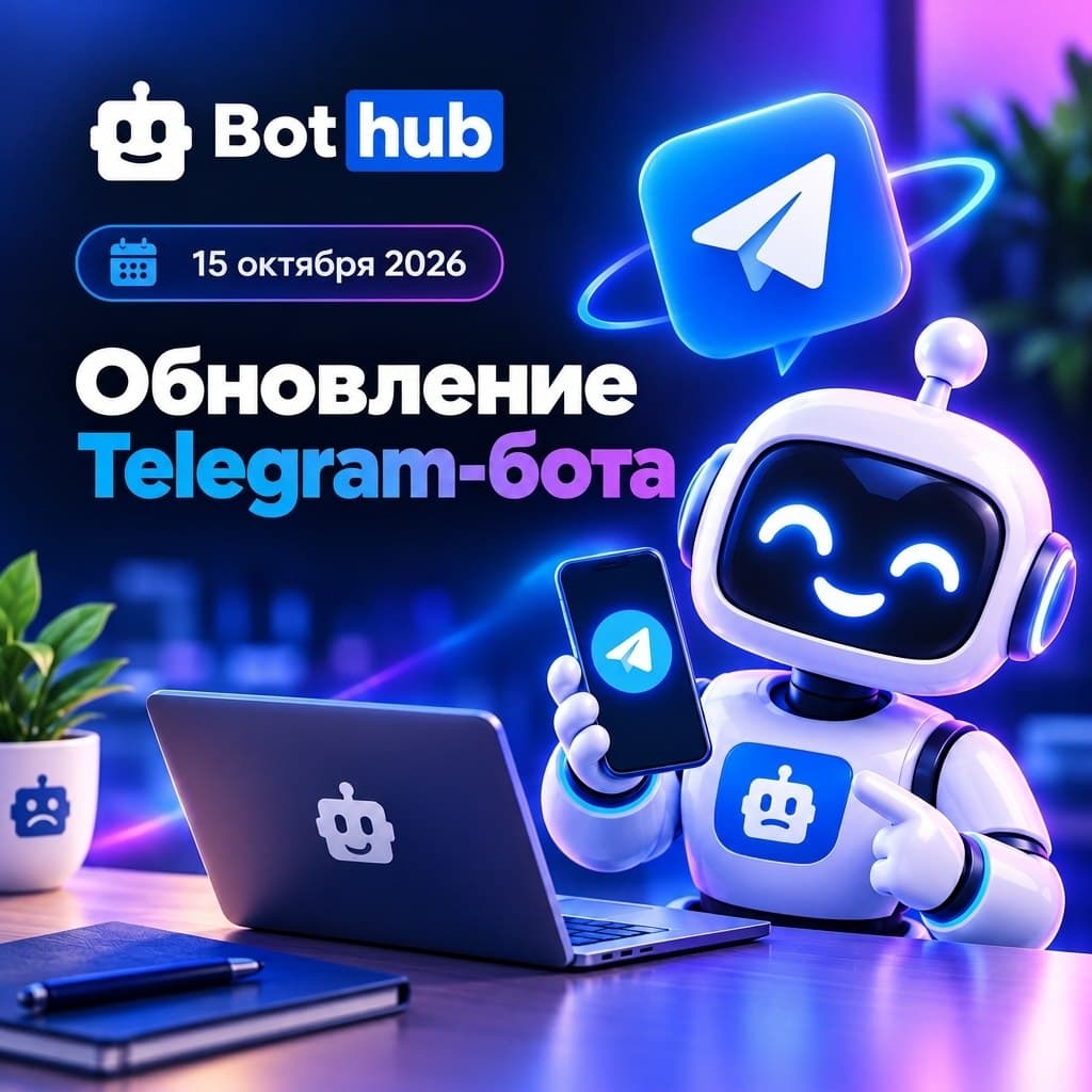 большое обновление Telegram-бота